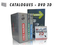 Commande, téléchargement de catalogues et DVD 3D (gratuit)
